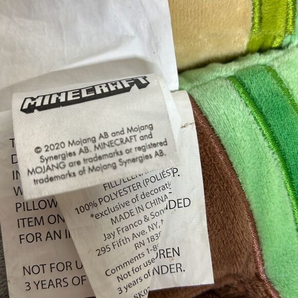 Mojang Minecraft Kids Multicolor Plush Stuffed Alex Super Soft Pillow Buddy 16" - Picture 7 of 7